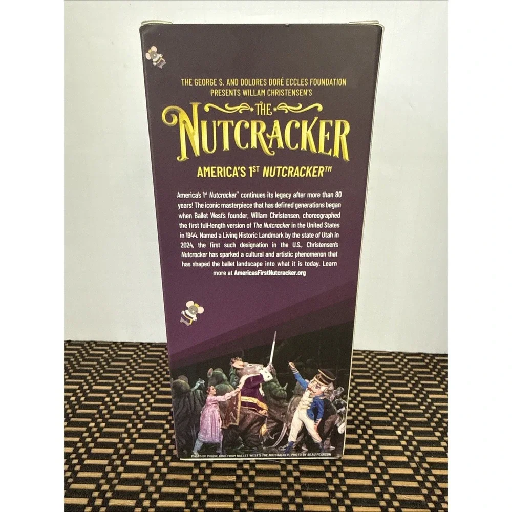 Ballet West Mouse‎ King Nutcracker Ornament Limited Edition w/ Box Christmas